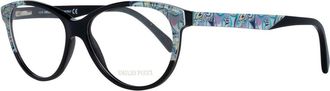 Emilio Pucci Black Plastic Glasses Womens (Frames)