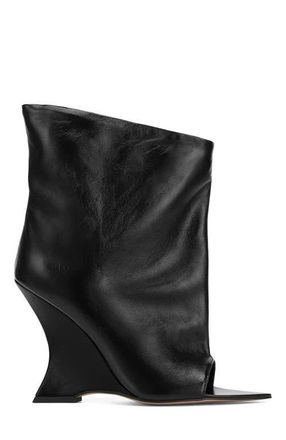 Naked Wolfe Reptile Embossed Leather in Black at Nordstrom, Size 36