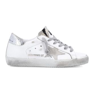 Golden Goose Sneakers, female, White, Size: 11 US Super-Star Sneakers