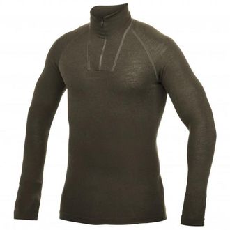 Woolpower Zip Turtleneck Light Merinounterw&auml;sche - Unisex | oliv
