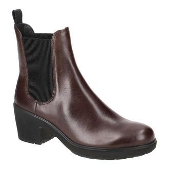 Ecco Ecco Metropole Zurich 222213 Full Grain Leather Womens Chelsea Boots - Potting Soil - Size:UK 6.5-7