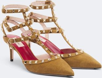 Valentino Garavani Salones Rockstud de ante