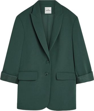 Summum Dames, Jassen, Groen, Maat: S Leer