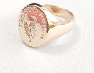 Tiffany & Co. Gold (10K) Band Ring (Pre-Owned)