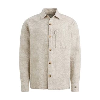 Cast Iron Heren, Overhemden, Beige, Maat: S