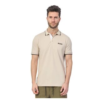 HUGO BOSS Hombre, Camisetas, Beige, Talla: S