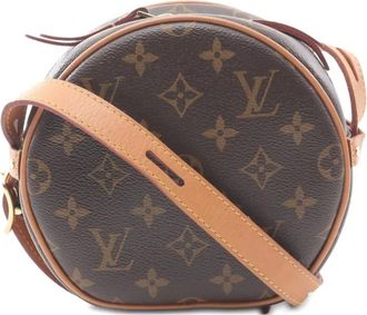Louis Vuitton Borsa a spalla Boite Chapeau Souple PM con monogramma anni 2010 - Marrone