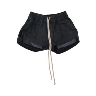 Rick Owens Fog Boxers - Dames - Korte broeken - Zwart - Maat: S Katoen