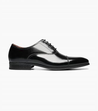 Florsheim Mens Corbetta Cap Oxford Shoes In Black