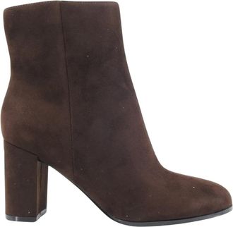 Guess Enkellaarzen - Dames - Laarzen met Hak - Bruin - 40 EU - Leer - Schoenen