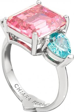 Chiara Ferragni Womens J19AVS06014 Ladies Ring - Silver - Size T 1/2
