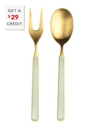 Mepra 2Pc Fantasia Ice Serving Set With $29 Credit
