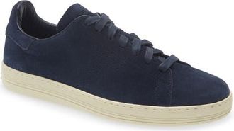 Tom Ford Warwick Sneaker in Uwm Midnight Blue/cream at Nordstrom, Size 40