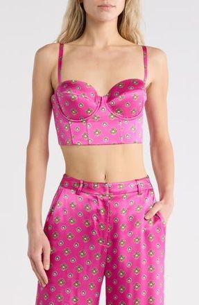 L'agence Sonya Bralette in Fuschia at Nordstrom Rack, Size Xx-Small