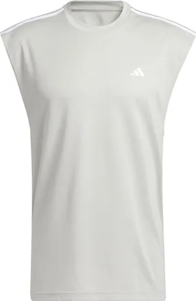 adidas All-World Sleeveless Tank Tee Metal Grey IC2467