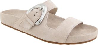 Aerosoles Lemon Leather Flat Sandal