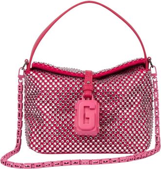 GCDS Cross Body Bags, female, Pink, Size: ONE SIZE Shoulder Bag