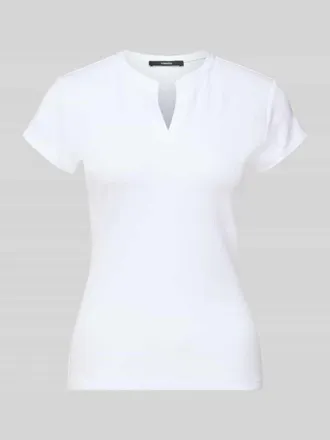 someday Someday T-Shirt in Ripp-Optik Modell Kleoh in Weiss, Gr&ouml;&szlig;e 36