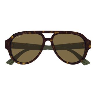 Gucci Sunglasses, unisex, Brown, Size: 55 MM Gg2088S Sunglasses