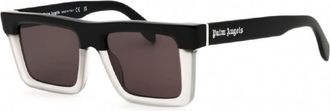 Palm Angels Mens Black Square Sunglasses PERI109NAPA 0907