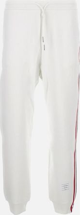 Thom Browne White Regular Fit Sweatpant