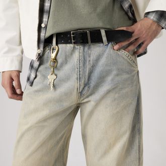 Levi's Potrero Double Prong Belt - Mens - 100 - Black