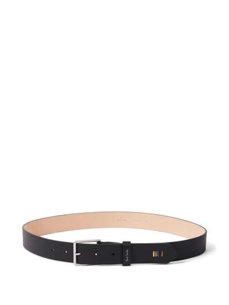 Paul Smith Artist Stripe belt - Black
