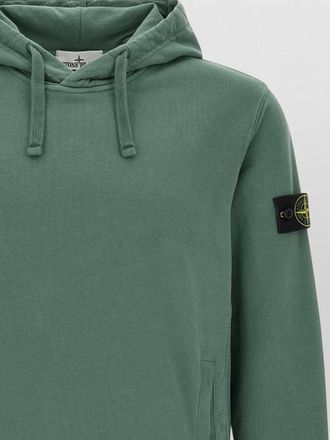 Stone Island ribbed hooded jacket