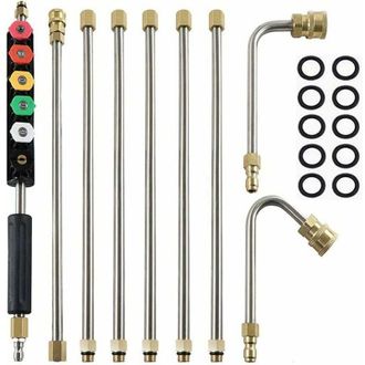 OEM Barras De Extensi&oacute;n Para Hidrolavadoras De Alta Presi&oacute;n De 4000 Psi, Puntas De Lanza Telesc&oacute;picas De Repuesto, Herramientas De Limpieza Para Lavar Ven