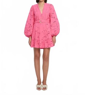 Kivari Corfu Mini Dress In Pink