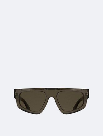 Calvin Klein Gafas de sol rectangulares modificadas CK25539S