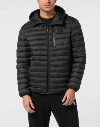 Plein Sport Jacket Tiger Men in Black at Nordstrom, Size Xxx-Large