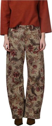 Mason's Vivienne City Chino Broek - Dames - Wijde Broeken - Veelkleurig - XS - Katoen - Broeken