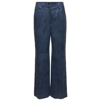 Brunello Cucinelli WomenS Marlin Leather Pants, Size 8