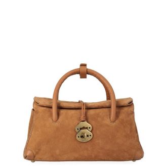 Zanellato Handbags, female, Brown, Size: ONE SIZE Dotta Small Shoulder Bag