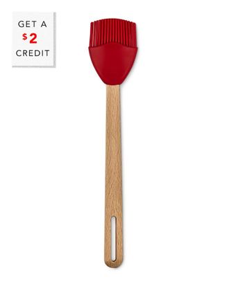 LE CREUSET Signature Cerise Silicone Basting Brush With $2 Credit