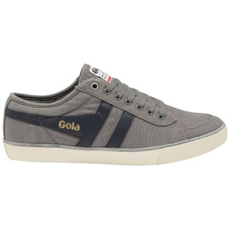 Gola Mens Classics Comet Plimsoll Sneakers In Ash/navy