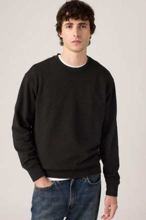 Levi's Sudadera Original Housemark Crewneck - Hombre - 2XL - Negro / Mineral Black