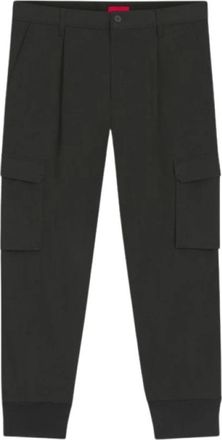 HUGO BOSS Glavin 261 Broek - Heren - Slim Fit Broeken - Zwart - S - Katoen - Broeken