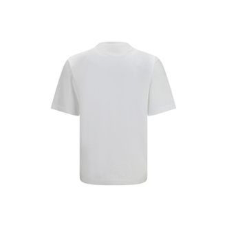 Prada Mens White Cotton T-Shirt