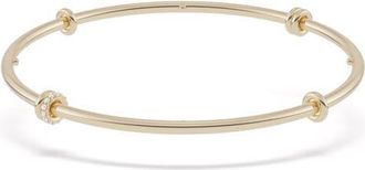 Spinelli Kilcollin Kini Diamond Bangle in Yellow Gold at Nordstrom, Size 7