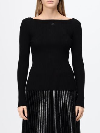 Courr&egrave;ges Maglia Donna colore Nero