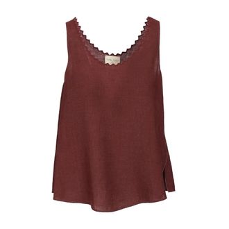 Forte_Forte Tops - female - Forte Forte - Sleeveless Tops - Brown - XS - Tops