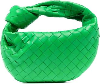 Bottega Veneta mini Jodie handbag - women - Leather - One Size - Green