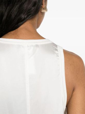 Fabiana Filippi Panelled Cotton Tank Top - White