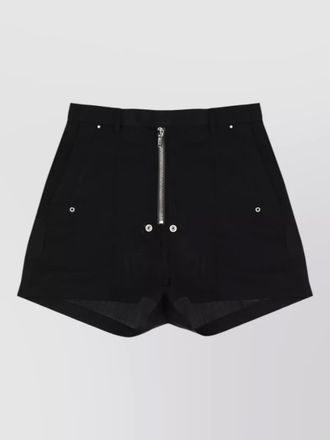 Rick Owens tailored shorts featuring belt loops back pockets