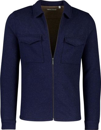 Thomas Maine overshirt Thomas Maine rits navy
