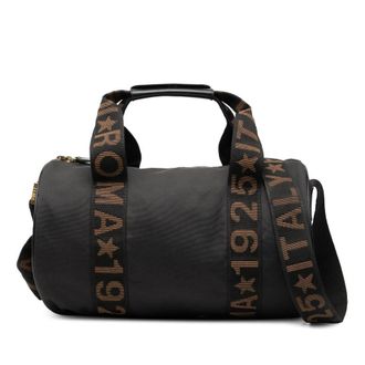Fendi Pre-owned Fendi Nylon Roma 1925 Duffle Bag 2305 26420 089
