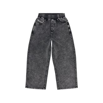 Diesel Sweatpants With Denim Effect