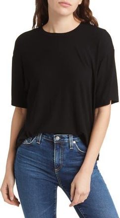 AG - Adriano Goldschmied Karter Ex-Boyfriend T-Shirt in True Black at Nordstrom Rack, Size X-Small